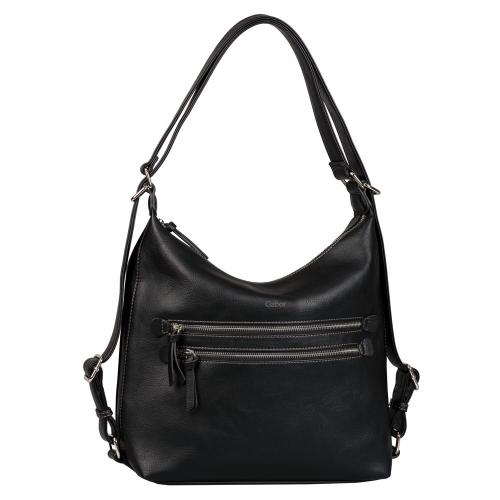 Gabor Hobo- Bag Handtasche Rucksack GEMMA schwarz  S21 8691 60 