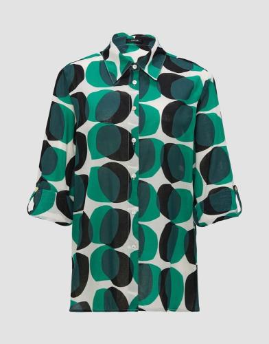OPUS Printbluse Fumine witty Retrodruck Langarm S13 2454911497206 