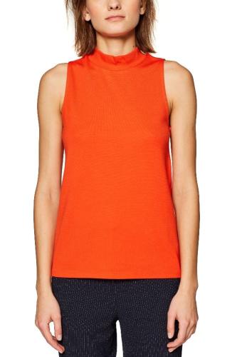 ESPRIT COLLECTION Strechtshirt ärmellos orange 039EO1K033 