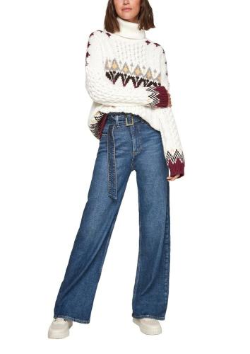 s.Oliver Jeans Suri High rise Wide leg  Paperbag-Bund blau S21  2110452 