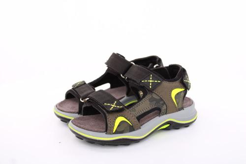 Imac Kindersandale Jungen Trekking Klettverschluss grün  S13 382511 