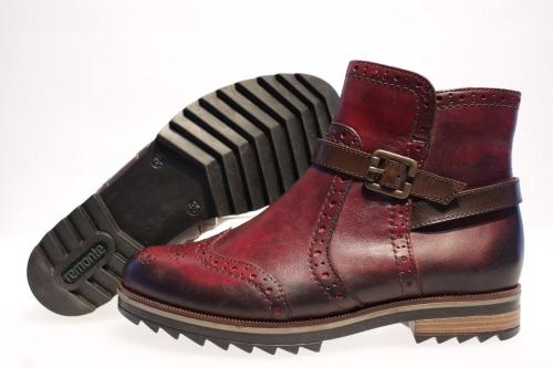 Remonte Stiefelette Reißverschluss Wechselfußbett  R2278 