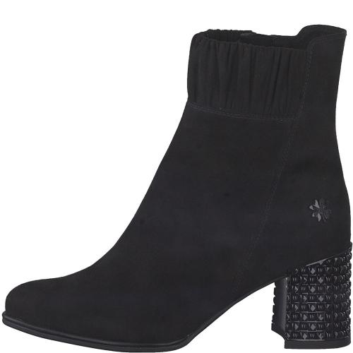 MARCO TOZZI by Guido Maria Kretschmer Stiefelette Schmuckabsatz schwarz S22 2-2-85304-29 