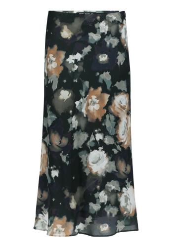 Betty Barclay Midirock florales Muster Chiffon schwarz S22 92671517 