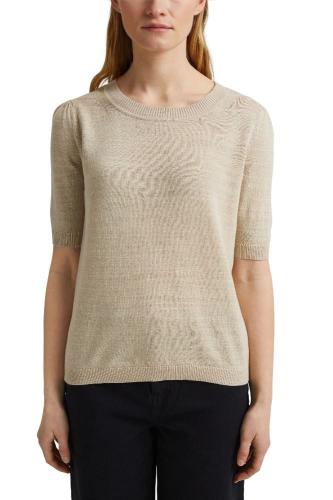ESPRIT Strick Shirt Leinen  031EE1I314 