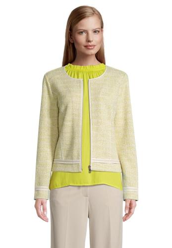 Betty Barclay Shirtjacke Rundhalsausschnitt  gelb 42462211 