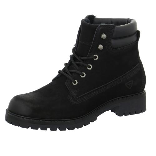 Tamaris Schnür-Stiefelette schwarz 1-1-25242-29 36 | 031 BLACK PULL | 