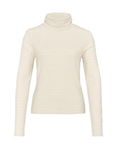 OPUS Rollkragenshirt Sedin ECOVERO™ Viskose Mix  Rippstruktur beige S22 10112110863146 42 | 1006 soft cream | 