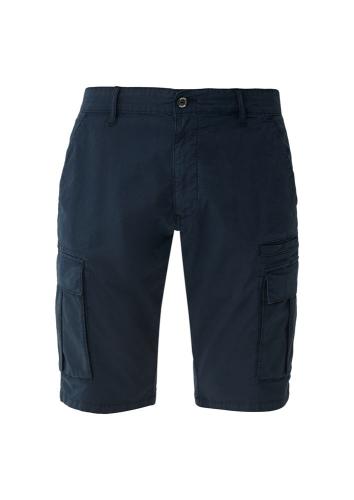 s.Oliver Herren Relaxed: Bermuda mit Cargotaschen blau, braun S13  2132921 