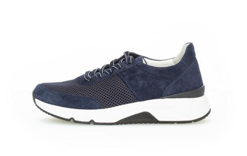 Gabor rollingsoft Damen Sneaker low Materialmix blau  S13   26.897.36 