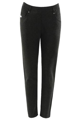 Hajo Hose Jerseyhose im 5 Pocket Design schwarz 10094 