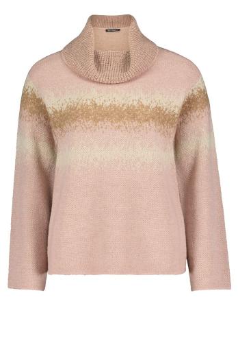 Betty Barclay Strickpullover großer Kragen rosa S22  57881212 