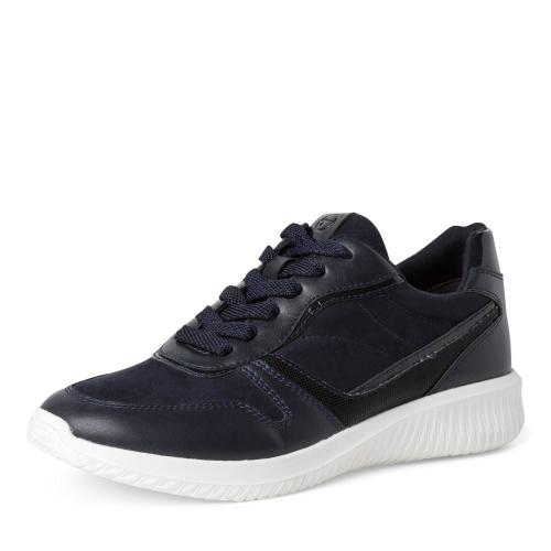 Tamaris Sneaker Wechselfussbett blau und weiß S12 1-1-23746-28 