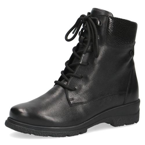 Caprice Schnürstiefelette Leder Warmfutter schwarz S22 9-9-26258-29 