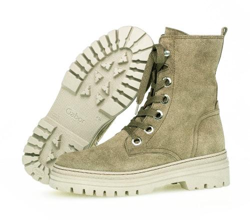 Gabor Schnürstiefel salbei S21 71.721.11 7 | salbei (dust) | F