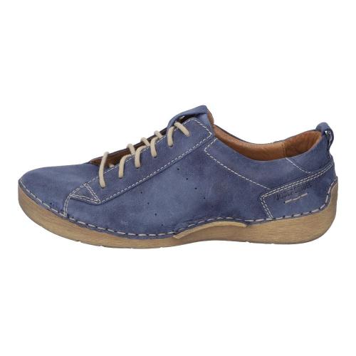 JOSEF SEIBEL Fergey 56 Damen Schnür- Halbschuh Leder blau S12 59656 