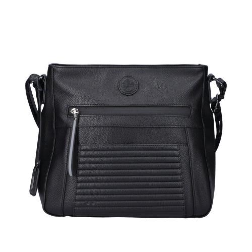 Rieker Umhängetasche Crossbody Bag schwarz S22 H1481-00 
