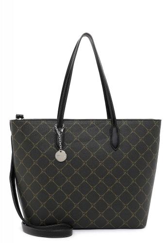 Tamaris Handtasche Shopper Anastasia Logo- Print grün S22 30107,932 