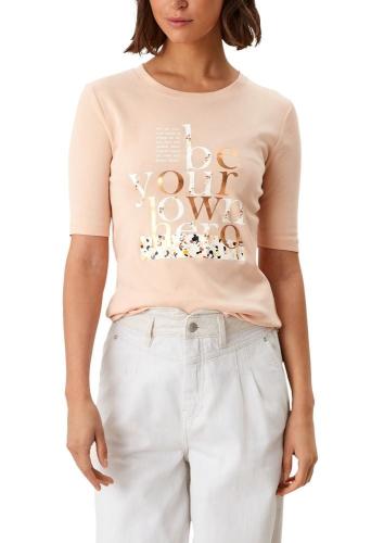 s.Oliver Shirt mit Frontprint Rundhals 2111789 