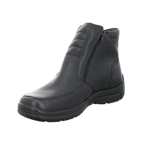 Jomos Boots Stiefel  Lammfell H - Weite Leder schwarz 416501 