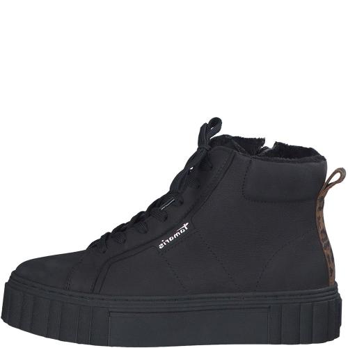 Tamaris Schnürboots Sneaker High Leder Wechselfußbett S23 1-25227-41 
