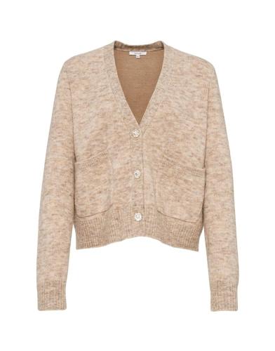 OPUS Strickjacke Cardigan Knöpfe Taschen beige S21 248089431 M | 2104 sweet almo | 