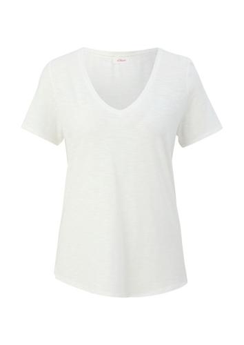 s.Oliver T-Shirt aus Viskosemix  weiss, blau, grün, pink, schwarz S13  2130696 
