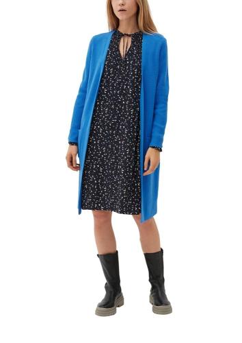 s.Oliver Cardigan mit Rippstruktur S22 blau 2125671 