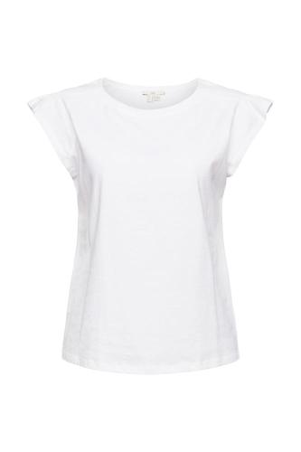 EDC T- Shirt Jersey Flügelärmel weiß grün lila S22 052CC1K312 