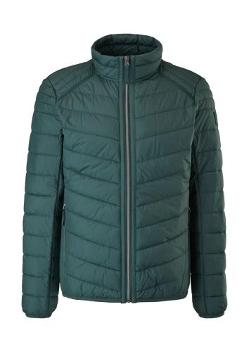 s.Oliver leichte Herren Steppjacke Stehkragen grün S22 2115319 