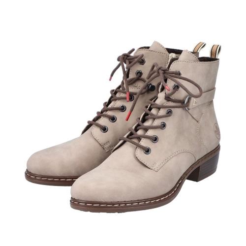 Rieker Antistress Damen Schnürstiefelette klassisch grau S22 Y0820-64 