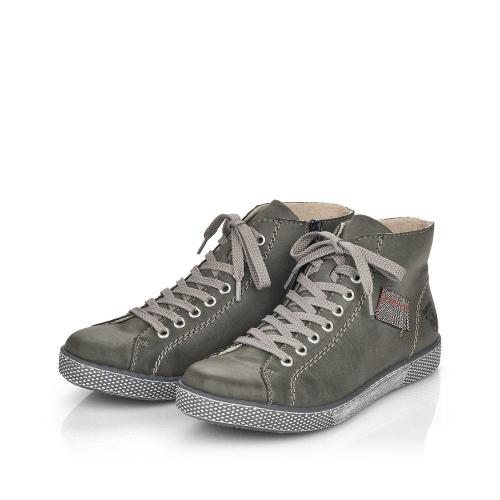 Rieker Antistress Sneaker Schnürschuh  grau S21 Z1223-45 36 | iron/grau-rost | F