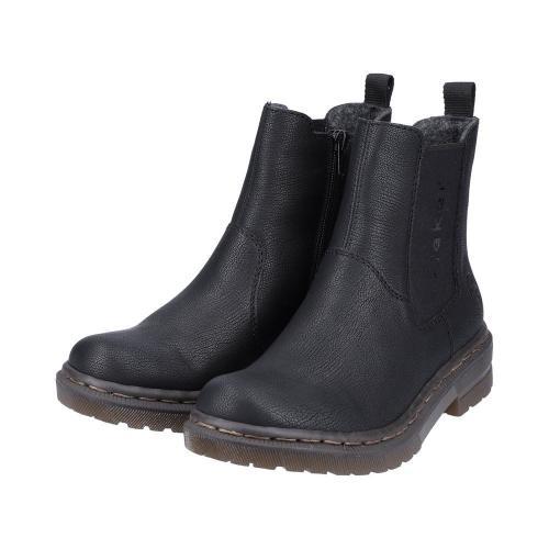 Rieker Antistress Damen Stiefelette Chelsea- Boots schwarz S22 78292-00 