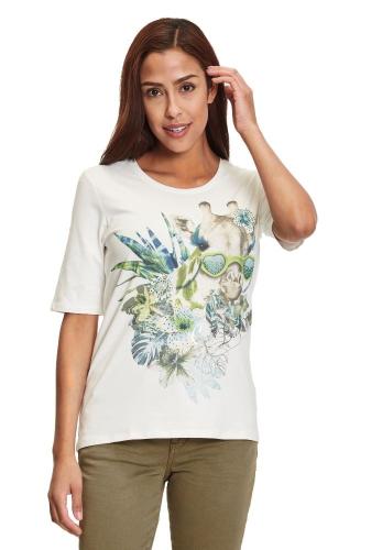 Betty Barclay Shirt 1/2 Arm Rundhals creme S12 22931018 40 | 1851 Cream/Gree | 