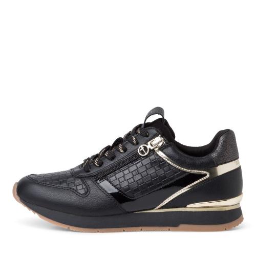 Tamaris Sneaker Wechselfußbett schwarz S12  1-1-23603-28 