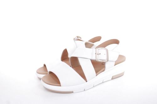 ACO MAIRA 07 Damen Sandale Leder Wechselfußbett weiß S13 1300/10927 