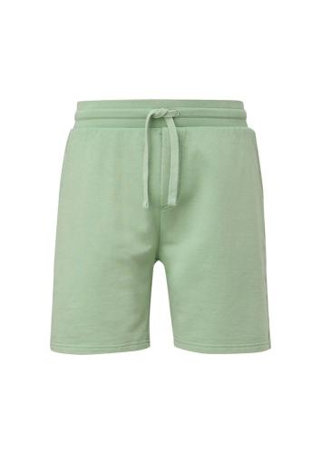 QS designed by Herren Sweatshorts aus Baumwolle grün S13  2131607 