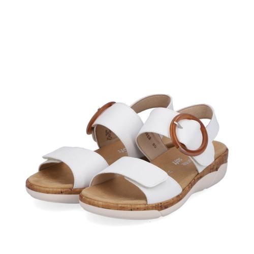 Remonte Damen Riemchensandalen edelweiß S13  R6853-80 