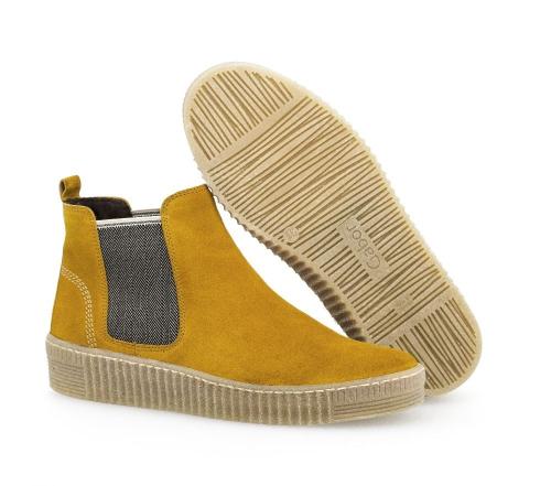 Gabor Chelsea Boot gelb S21 73.731.30 6,5 | herbst (natur) | F