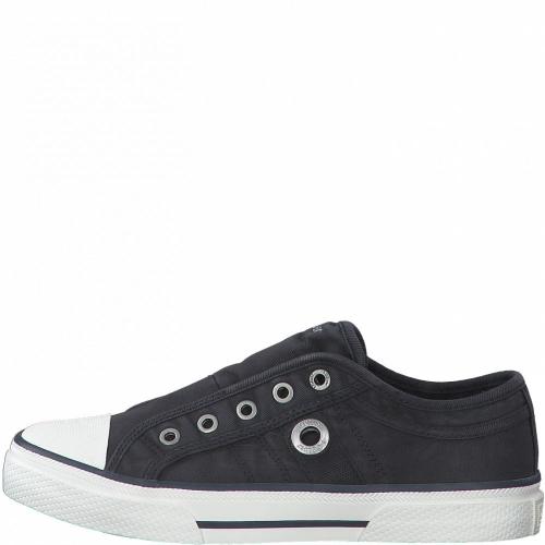 s.Oliver Damen Sneaker Low Slipper Schlupfschuh blau S12  5-5-24635-28 