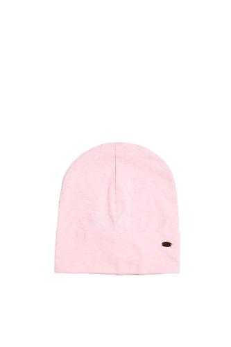 EDC Mütze Beanie Jerseymütze mit Umschlag 020CA1P302 FB | C680 OLD PINK | 