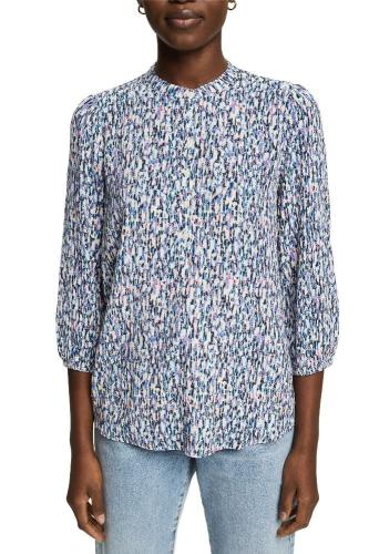 ESPRIT gemusterte Bluse mit Knopfleiste 032EE1F311 