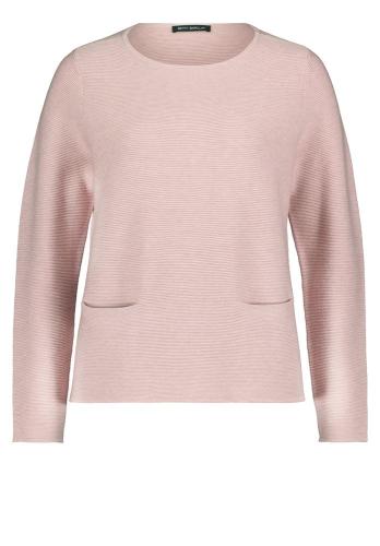 Betty Barclay Feinstrickpullover Nahttaschen rosa S22 57701026 