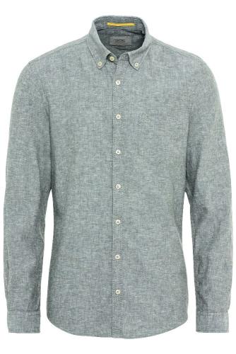 Camel Active Hemd Langarm Leinen grau 3S08409114 