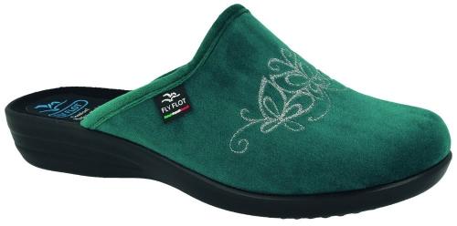 Fly Flot Hausschuh Hauspantolette petrol 863783 