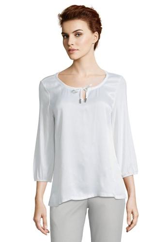 Betty Barclay Bluse Shirt 3/4 weiß rot 38112935 
