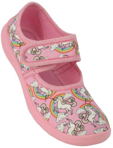 Beck Hausschuh Mädchen Einhorn rosa 691/03 