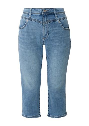 s.Oliver Slim: Capri Jeans mit Sattelbund blau S13  2132639 