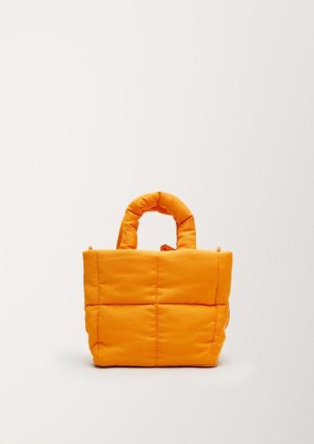 s.Oliver Kleiner Shopper mit Steppung S12 orange 2115664 