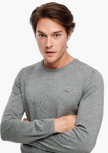 s.Oliver Feinstrickpulli hellgrau 2040664 XL | 92W0 light grey | 